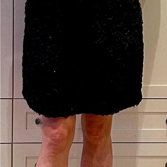 Black Sheer Sleeveless Dress - Picture 5 of 8